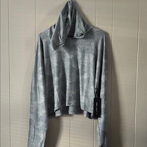 Yogalicious Heather Gray Hooded Sweatshirt
